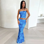 Luna Tie-Dye Two-Piece Maxi Set