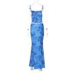 Luna Tie-Dye Two-Piece Maxi Set