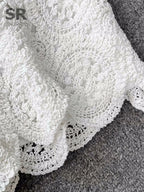Aria Crochet Two-Piece Vacation Set
