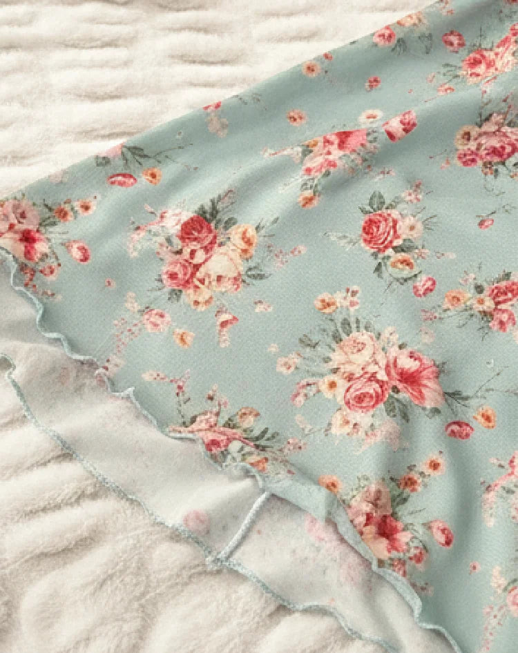 Celeste Floral Bow Midi Dress